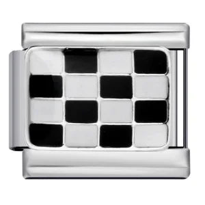 Personalized DIY Black Silver Color Italian Charm Bracelet Spider Cat Zebra Stripes Bead 9mm Bracelet Stainless Steel Jewelry